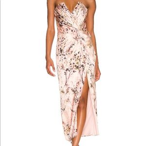 KATIE MAY Come On Home Dress in Pink Botanical